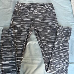 Under Armour Black and Gray Compression Leggings